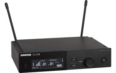 Shure SLXD4 SLX-D Empfänger 606-650 MHz (SLXD4E=-K59)