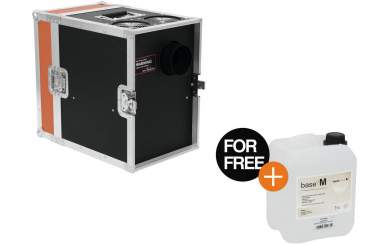 Hazebase Set Highpower*cased Nebelmaschine + M Fluid 5l