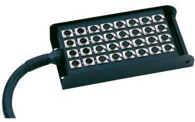 Adam Hall K 40 C 30 Multicore mit Stagebox 32/8 30 m