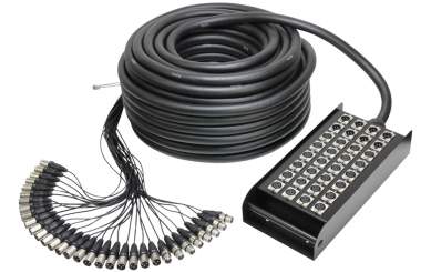 Adam Hall K 32 C 50 Multicore mit Stagebox 24/8 50 m