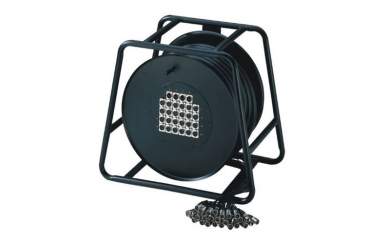 Adam Hall K 20 C 30 D Multicore auf Trommel mit Stagebox 16/4 30 m