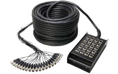 Adam Hall K 20 C 50 Multicore mit Stagebox 16/4 50 m
