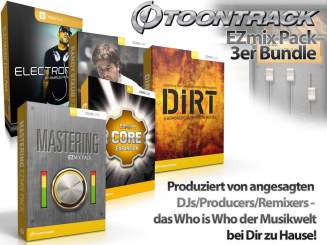 ToonTrack EZmix Pack 3er Bundle (Download)
