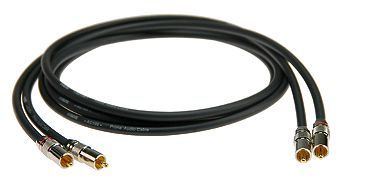 Klotz 2x Cinch Stecker - 2x Cinch Stecker, 1,5m