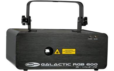 Showtec Galactic RGB-600 Value Line - 600mW Red/Green/Blue Laser