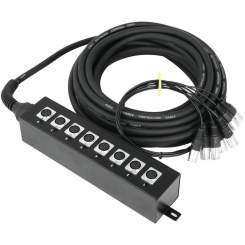 Omnitronic Multicore Stagebox 8IN XLR/XLR 20m