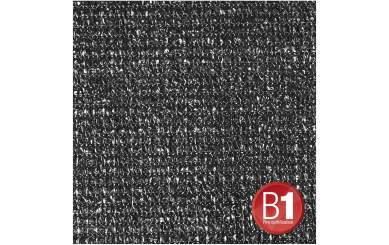 Adam Hall 0155100 B Gaze Typ 100 unkonfektioniert 3m schwarz