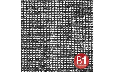 Adam Hall 0158100 B Gaze Typ 203 unkonfektioniert 3m schwarz