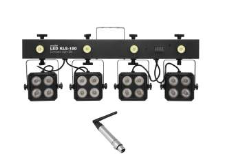 Eurolite Set LED KLS-180 + QuickDMX Funkempfänger