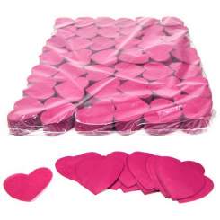 Magic FX Slowfall Konfetti Hearts Ø55mm Pink Beutel
