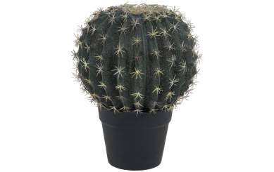 Europalms Kugelkaktus, 34cm, Kunststoffpflanze