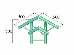 Alutruss Bilock BQ2-PAL31H 3-Weg Ecke 90°