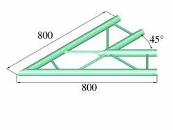 Alutruss Decolock DQ2-PAC19H 2-Weg Ecke 45°
