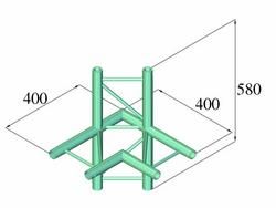 Alutruss Decolock DQ2-PAC44H 4-Weg Ecke