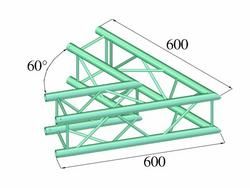 Alutruss Decolock DQ4-PAC20 2-Weg Ecke 60°