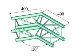 Alutruss Decolock DQ4-PAC22 2-Weg Ecke 120°