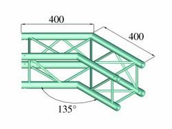 Alutruss Decolock DQ4-PAC23 2-Weg Ecke 135°