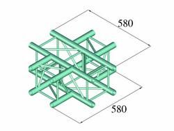 Alutruss Decolock DQ4-PAC41 4-Weg Kreuz