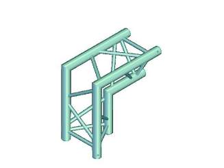 Alutruss TRILOCK E-GL33 C-25 2-Weg-Ecke 90°