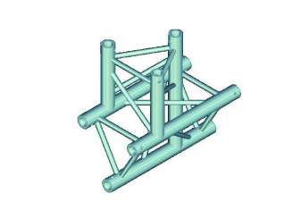 Alutruss TRILOCK E-GL33 T-39 3-Weg-T-Stück