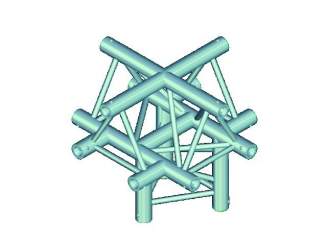 Alutruss TRILOCK E-GL33 T-52 5-Weg-Stück