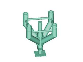 Alutruss QUADLOCK Nivellier-Fussgestell QNF-300